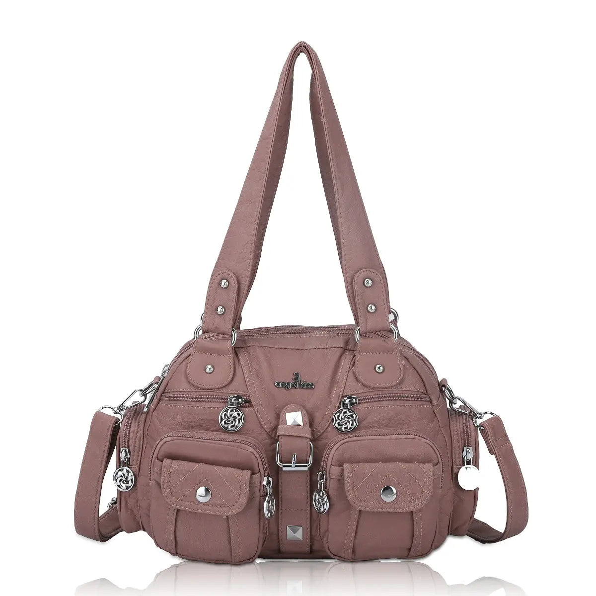 Vintage Y2k Multi-Pocket Shoulder Bag