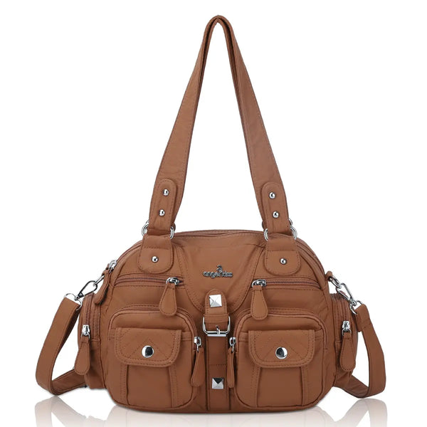 Vintage Y2k Multi-Pocket Shoulder Bag