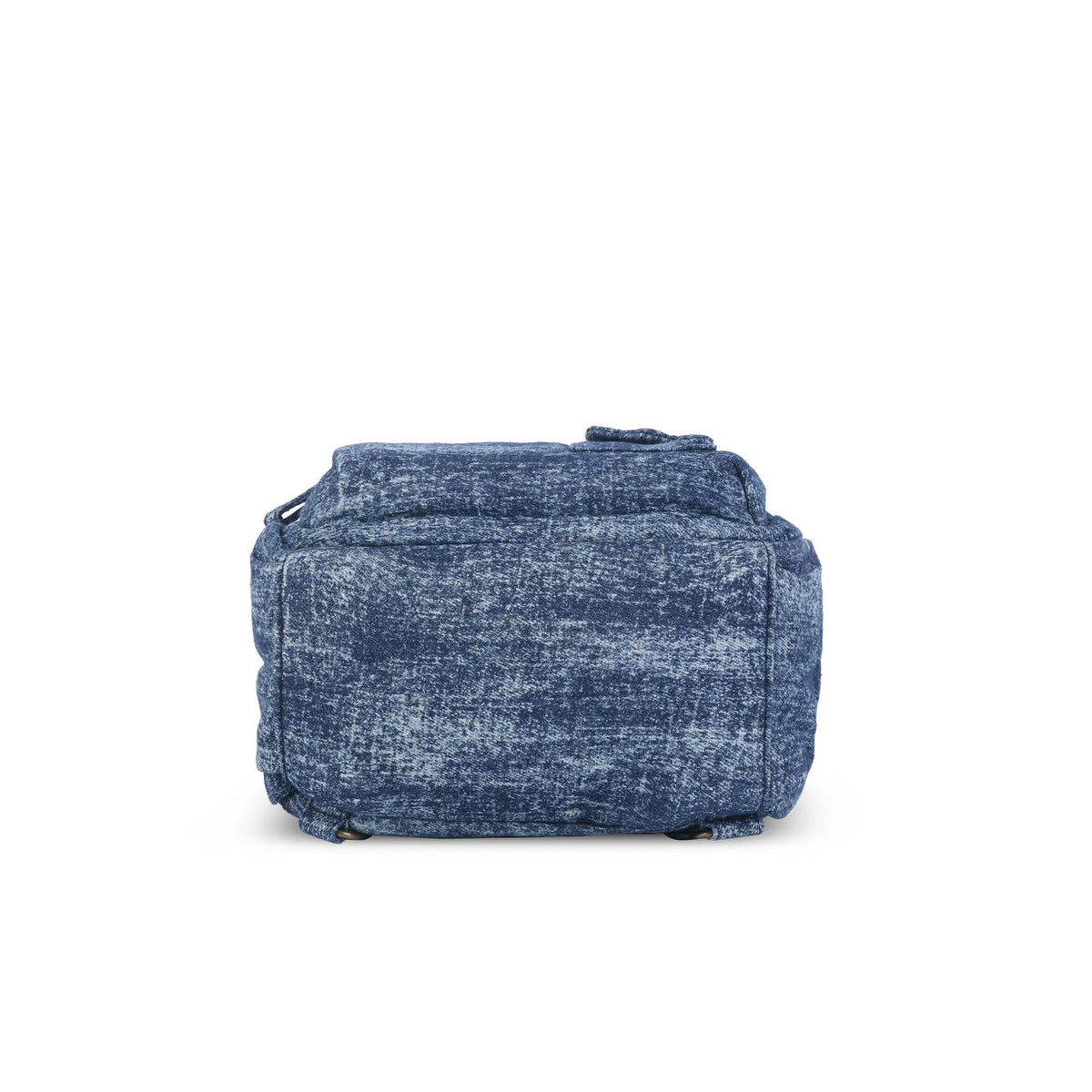 Convertible Denim Mini Backpack Purse