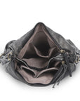 Utility Multi-Pocket PU Hobo Shoulder Bag
