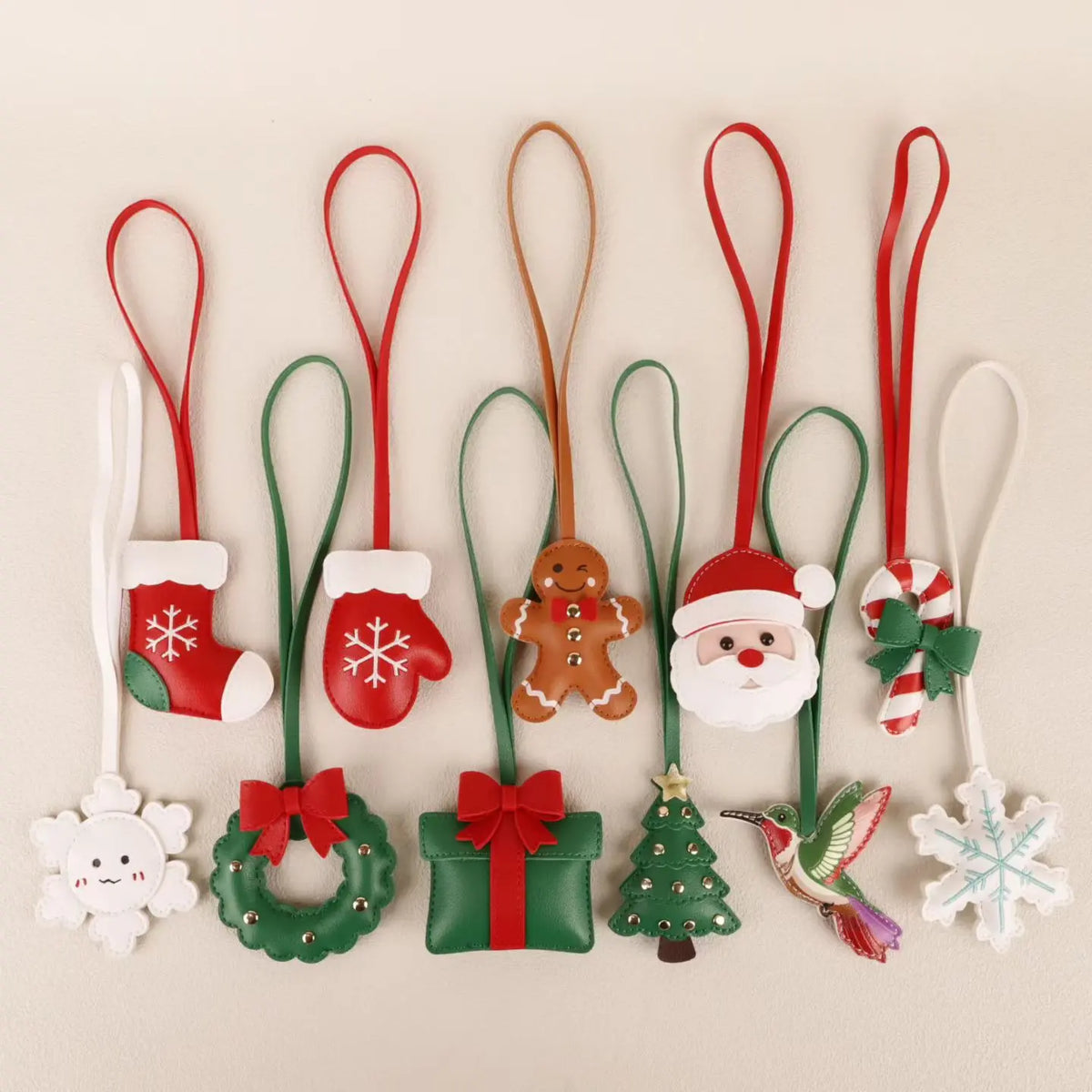Christmas Bag Charms – Snowflakes, Gingerbread &amp; Festive Details
