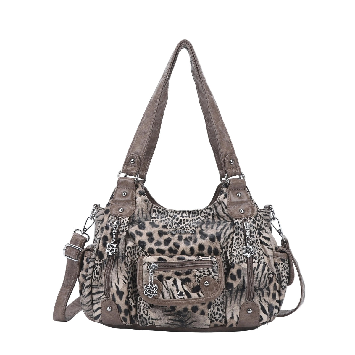 Vintage Spacious Crossbody Bag with Shoulder Carry