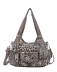 Vintage Spacious Crossbody Bag with Shoulder Carry