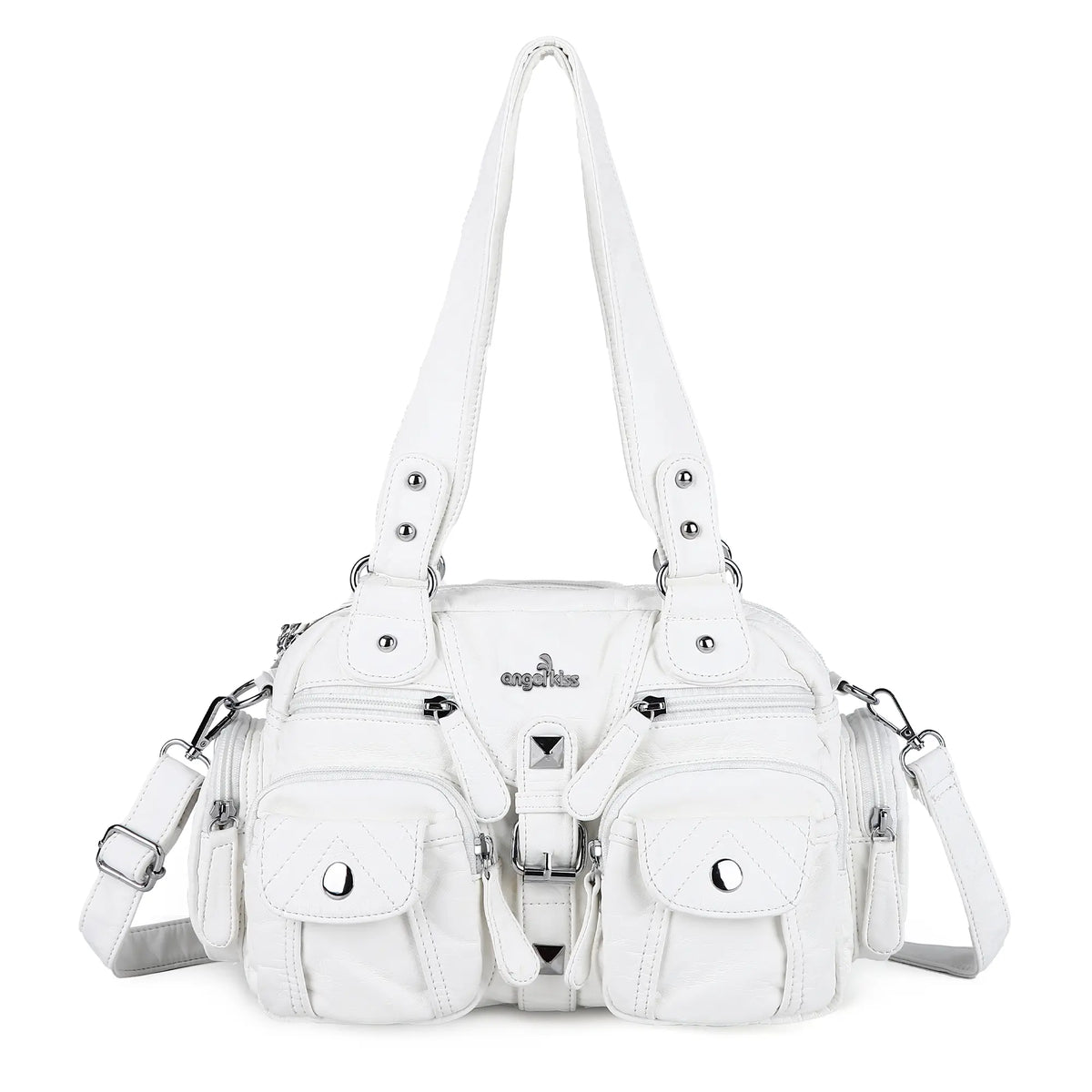 Vintage Y2k Multi-Pocket Shoulder Bag