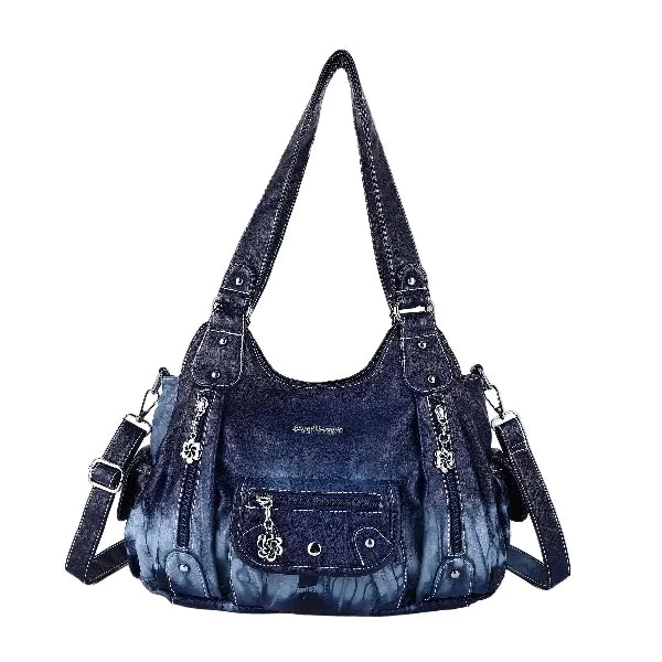 Vintage Spacious Crossbody Bag with Shoulder Carry