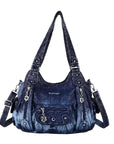 Vintage Spacious Crossbody Bag with Shoulder Carry