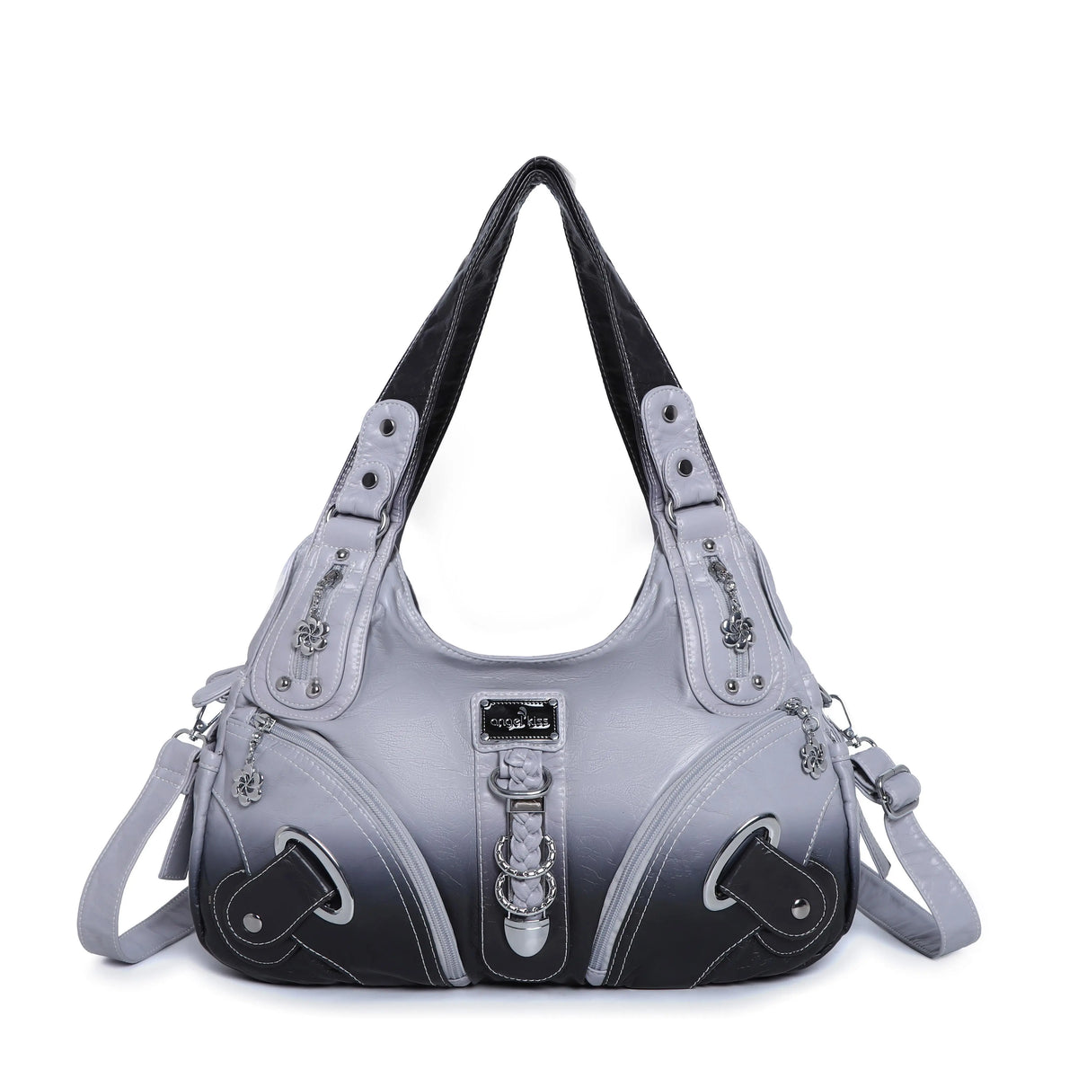 Tie-Dye Large-Capacity Hobo Shoulder Bag