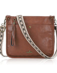 Boho Woven-Strap Tassel Shoulder & Crossbody Bag