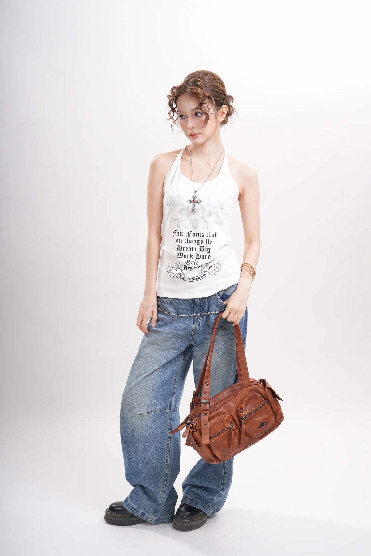 Utility Multi-Pocket Shoulder Bag