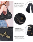 Wide-Strap Curved Hobo Shoulder Bag