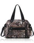 East-West Utility Shoulder Tote Bag with Adjustable Strap