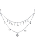Vintage Grunge Bag Chain with Angelkiss Letter Charms