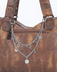 Vintage Grunge Bag Chain with Angelkiss Letter Charms