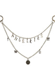 Vintage Grunge Bag Chain with Angelkiss Letter Charms