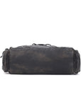 Moto Lace-Up Convertible Shoulder Tote Bag