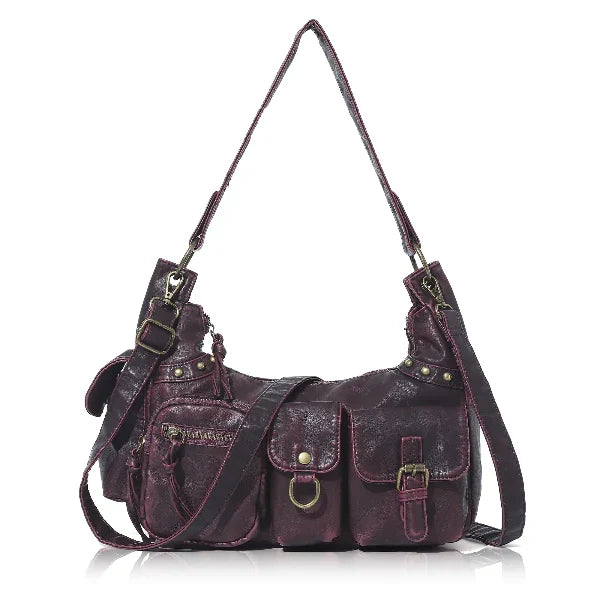 Multi-Pocket Underarm Shoulder Tote Bag