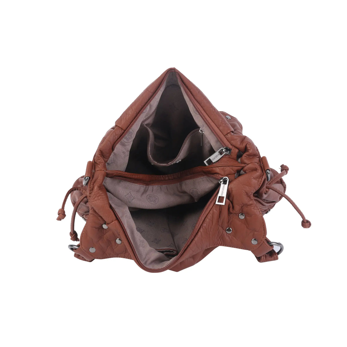 Vintage Wide-Strap Hobo Shoulder Bag