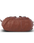 Vintage Wide-Strap Hobo Shoulder Bag