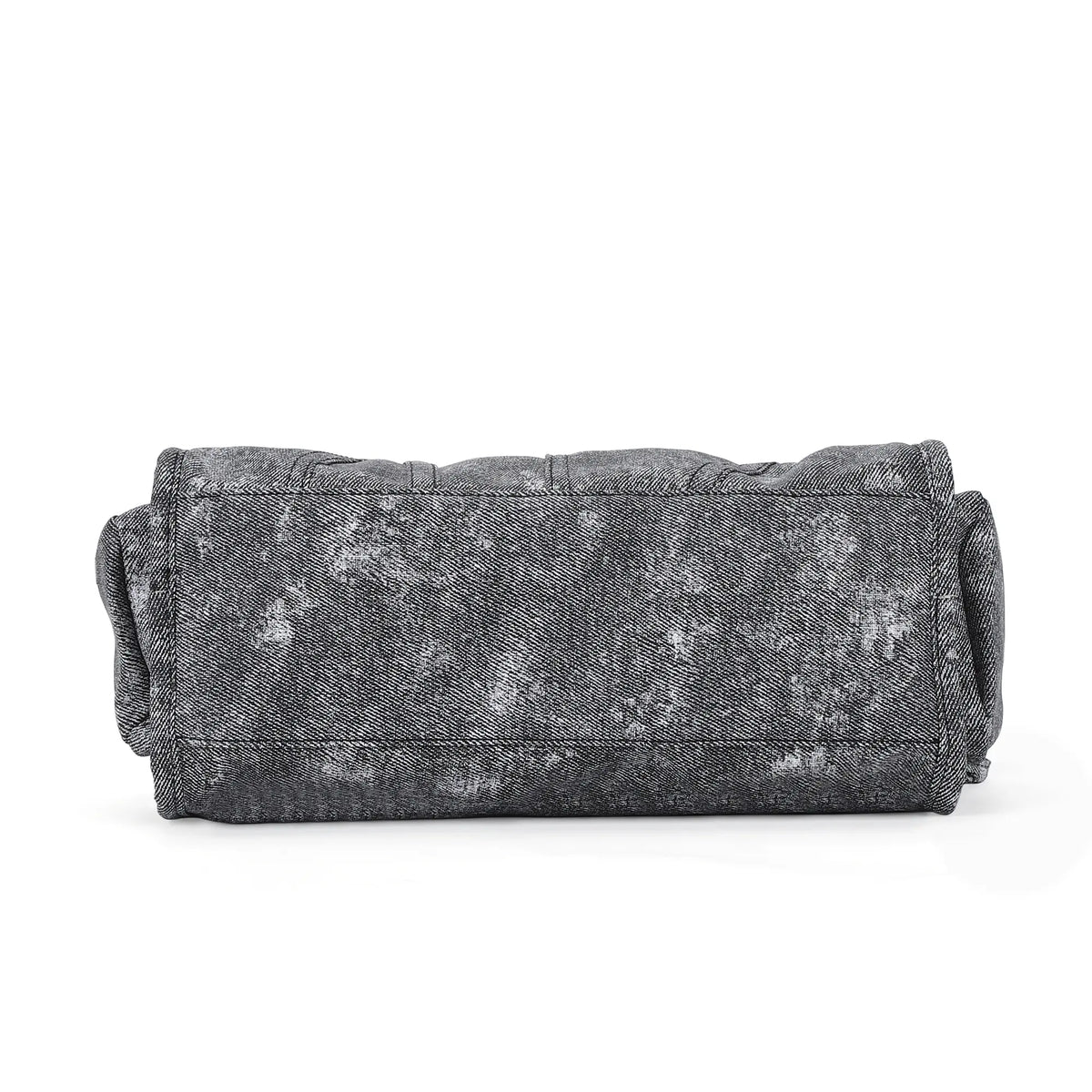 Textured Utility Multi-Pocket Satchel Bag