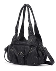 Vintage Multi-Pocket Hobo Bag for Women