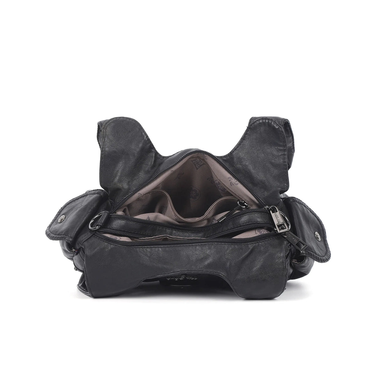 Vintage Multi-Pocket Hobo Bag for Women