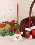 Christmas Bag Charms – Snowflakes, Gingerbread & Festive Details