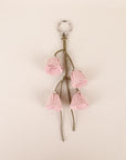 Sculptural Flower Bag Charm for a Colourful Finishing Touch