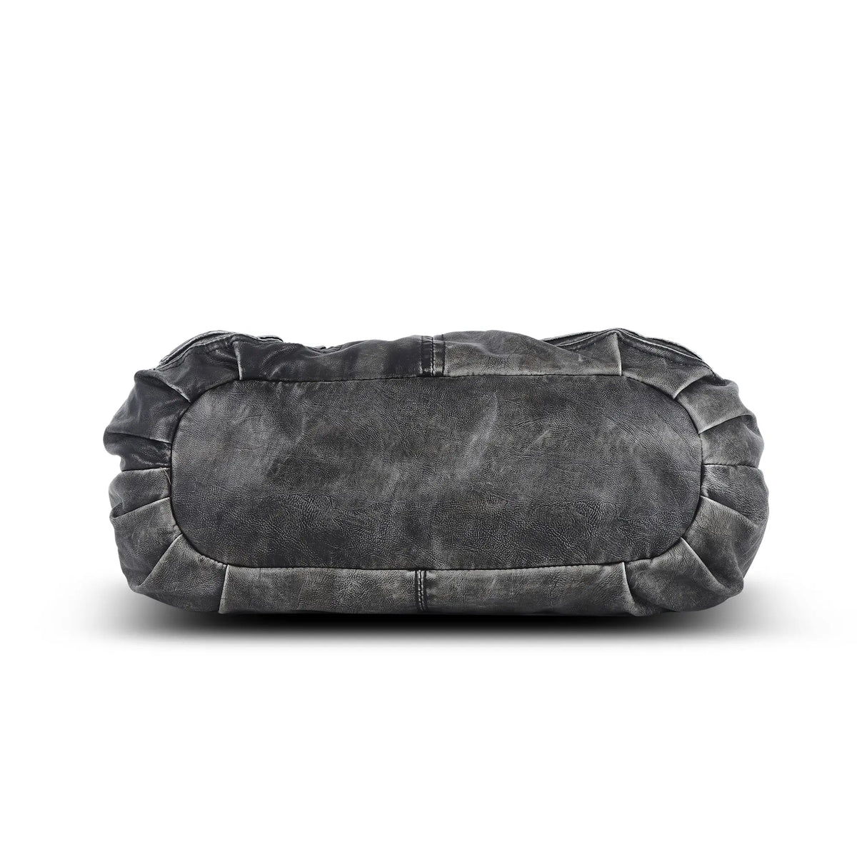Large Studded Utility Hobo Shoulder Bag
