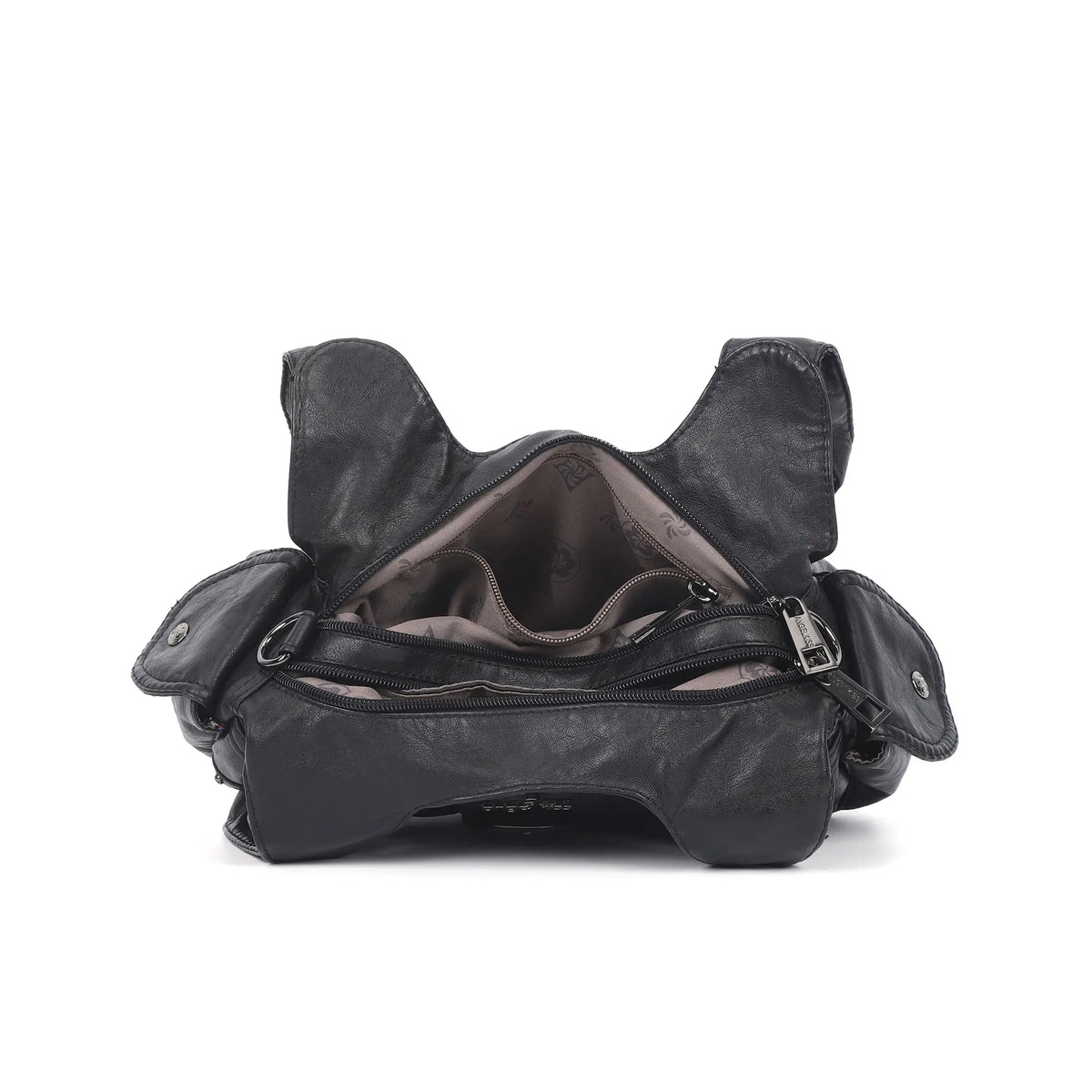 Y2K Ring-Detail East-West Shoulder &amp; Crossbody Bag
